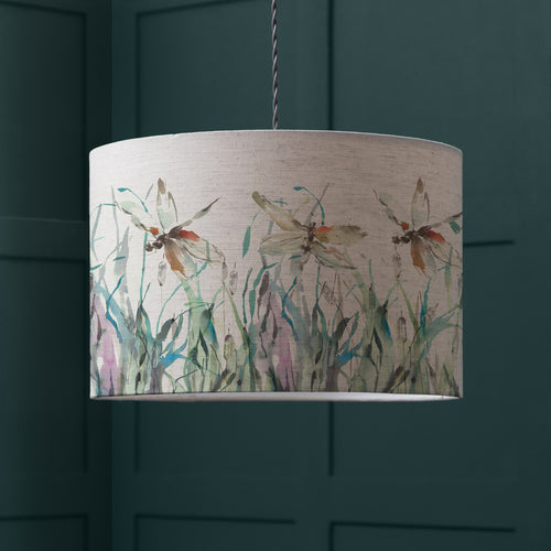 Floral Green Lighting - Nightingale Eva Lamp Shade Linen Voyage Maison