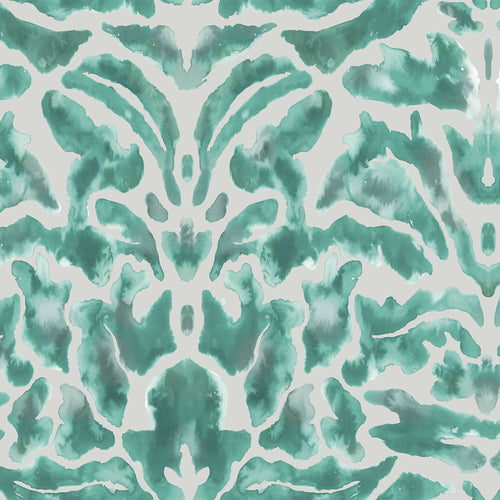  Samples - Nikko  Wallpaper Sample Emerald Voyage Maison