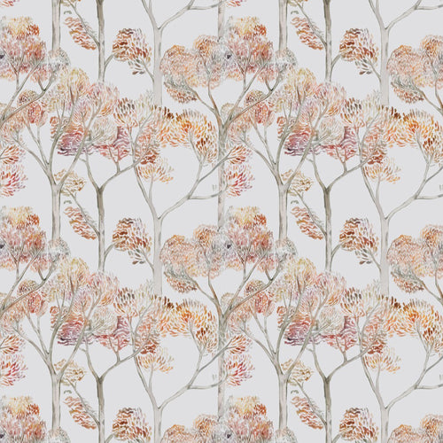 Floral Orange Fabric - Nippon Printed Fabric (By The Metre) Tourmaline Voyage Maison