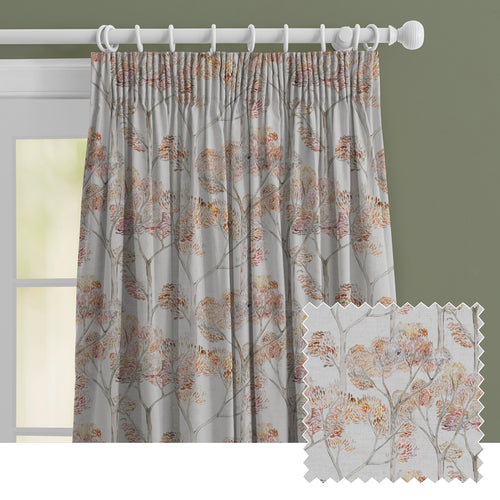 Floral Cream M2M - Nippon Printed Made to Measure Curtains Tourmaline Voyage Maison