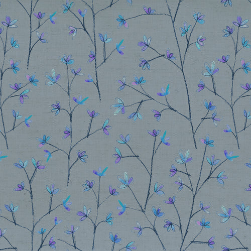 Samples - Ophelia  Fabric Sample Swatch Bluebell Voyage Maison