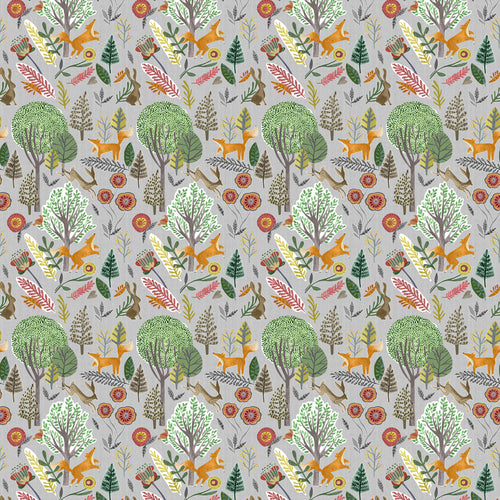 Floral Grey Wallpaper - Oronsay  1.4m Wide Width Wallpaper (By The Metre) Sandstone Voyage Maison