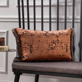 Voyage Maison Orta Feather Cushion in Copper