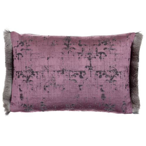 Voyage Maison Orta Woven Feather Cushion in Plum