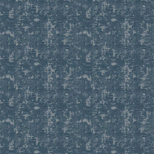 Abstract Blue Fabric - Orta Woven Jacquard Fabric (By The Metre) Midnight Voyage Maison