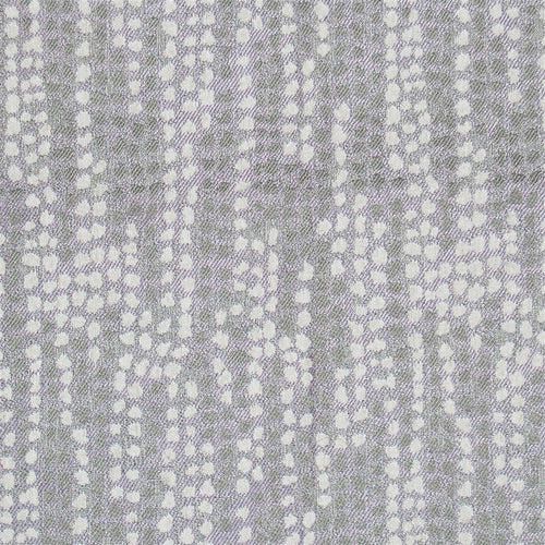 Abstract Purple Fabric - Orton Woven Jacquard Fabric (By The Metre) Heather Voyage Maison