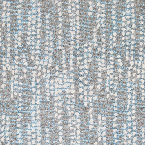 Abstract Blue Fabric - Orton Woven Jacquard Fabric (By The Metre) Lake Voyage Maison