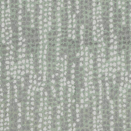 Abstract Green Fabric - Orton Woven Jacquard Fabric (By The Metre) Opal Voyage Maison