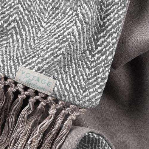 Oryx Woven Throw Smoke