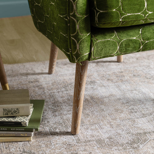 Abstract Green Furniture - Oswald Velvet Chair Green Voyage Maison