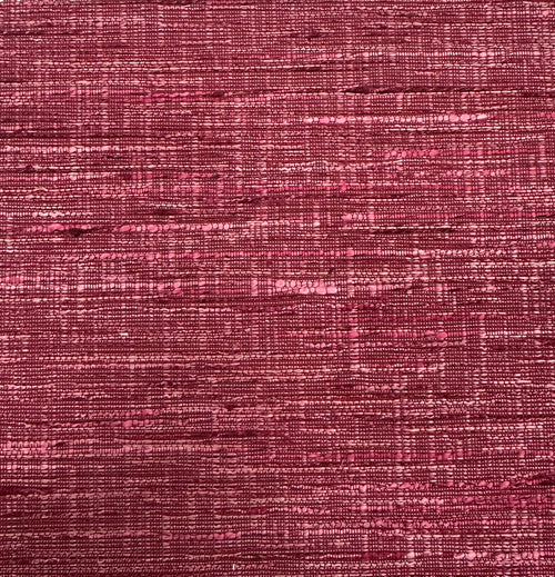 Plain Pink Fabric - Otaru Plain Woven Fabric (By The Metre) Fuchsia Voyage Maison
