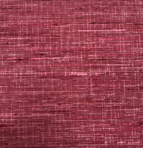 Abstract Pink Fabric - Otaru Plain Woven Fabric (By The Metre) Fuchsia Voyage Maison