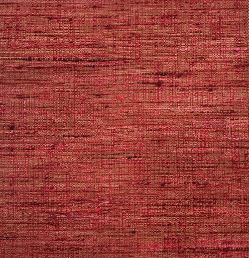 Abstract Red Fabric - Otaru Plain Woven Fabric (By The Metre) Salsa Voyage Maison