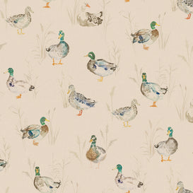 Voyage Maison Paddling Ducks 1.4m Wide Width Wallpaper in Cream