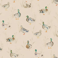  Samples - Paddling Ducks  Wallpaper Sample Cream Voyage Maison