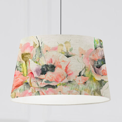 Floral Pink Lighting - Papavera Quintus Taper Lamp Shade Sweetpea Voyage Maison