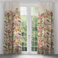 Voyage Maison Papavera Printed Pencil Pleat Curtains in Sweetpea