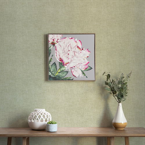 Floral Pink Wall Art - Parcevall Fuchsia Framed Canvas Stone Voyage Maison