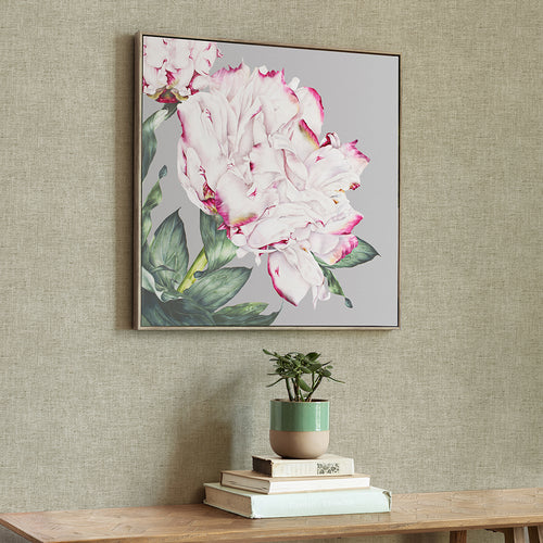 Floral Pink Wall Art - Parcevall Fuchsia Framed Canvas Stone Voyage Maison