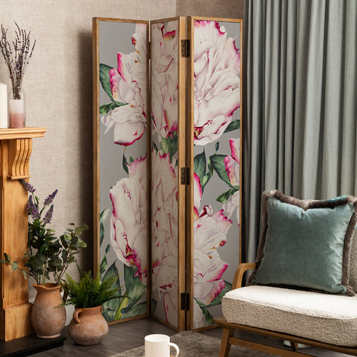 Floral Pink Furniture - Parcevall Solid Wood Room Divider Fuchsia Marie Burke
