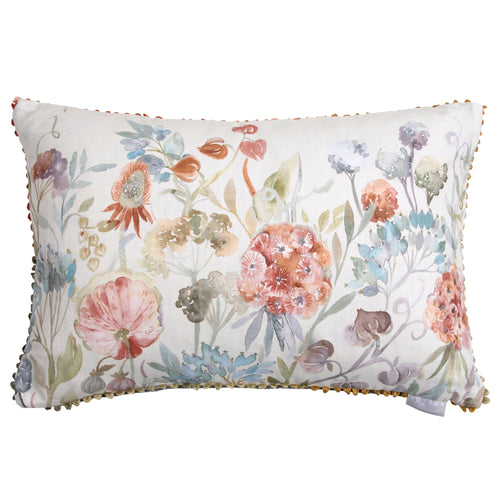 Voyage Maison Patrice Printed Feather Cushion in Cinnamon
