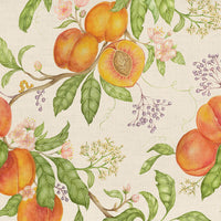  Samples - Peach Harvest  Fabric Sample Swatch Cream Voyage Maison