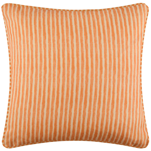 Floral Orange Cushions - Peach Harvest Printed Outdoor Polyester Filled Cushion Orange Voyage Maison