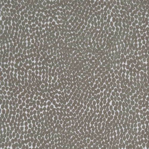 Abstract Brown Fabric - Pebble Woven Jacquard Fabric (By The Metre) Mink Voyage Maison