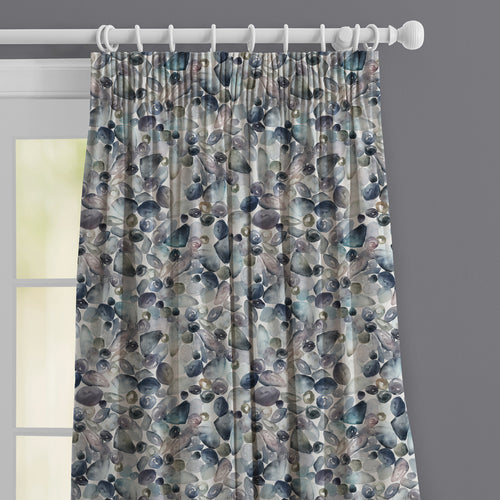 Abstract Grey M2M - Pebbles Printed Made to Measure Curtains Slate Voyage Maison