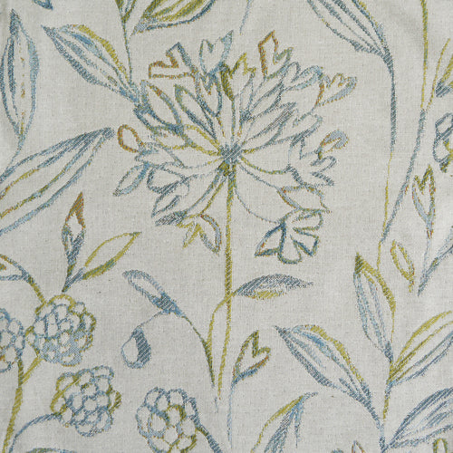 Floral Cream Fabric - Pennington Woven Jacquard Fabric (By The Metre) Sky Voyage Maison