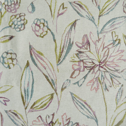 Floral Cream Fabric - Pennington Woven Jacquard Fabric (By The Metre) Sorbet Voyage Maison