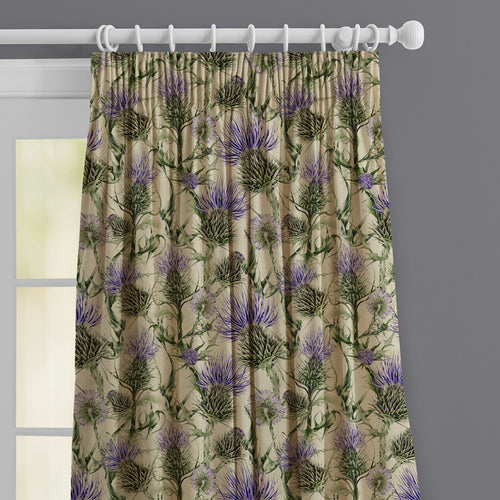 Floral Cream M2M - Penton Printed Made to Measure Curtains Damson Marie Burke