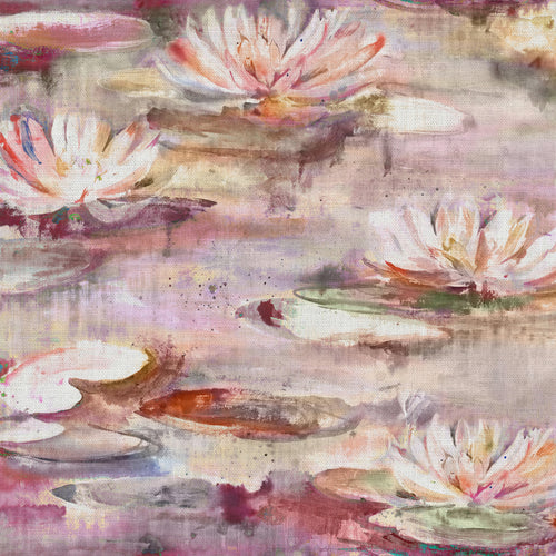 Samples - Perdita Printed Fabric Sample Swatch Sunset Voyage Maison