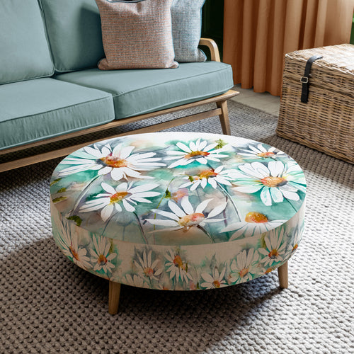 Voyage Maison Petra Prairie Meadows Footstool in Biscay