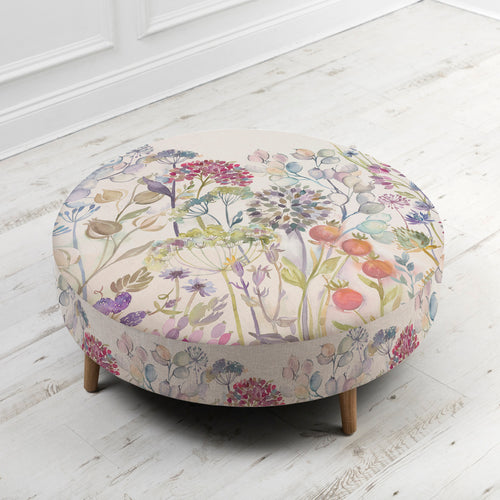Floral Multi Furniture - Petra Large Footstool Hedgerow Voyage Maison