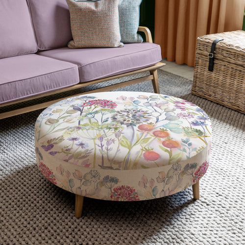 Floral Multi Furniture - Petra Large Footstool Hedgerow Voyage Maison