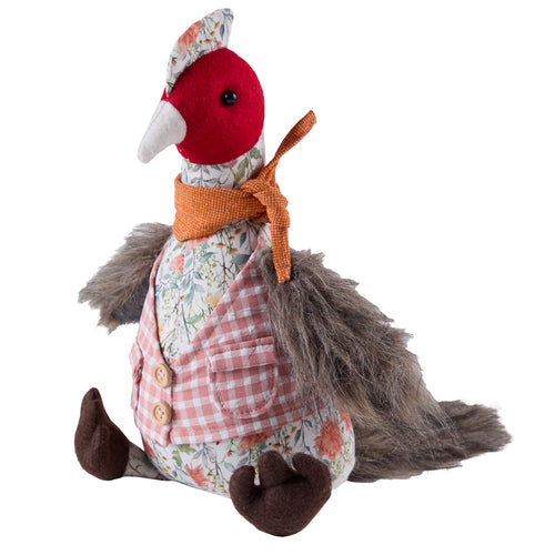 Floral Multi Accessories - Phineas Pheasant Door Stop Multicolour Voyage Maison