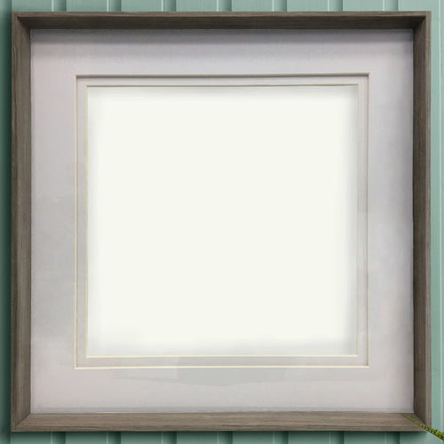 Plain Brown Wall Art -  Wooden Picture Frame Nut Voyage Maison