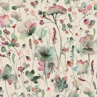 Samples - Pimelea Printed Fabric Sample Swatch Meadow Voyage Maison