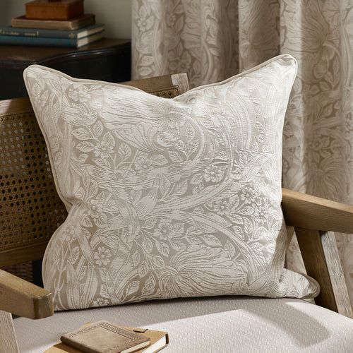 Pimpernel Jacquard Cushion Linen