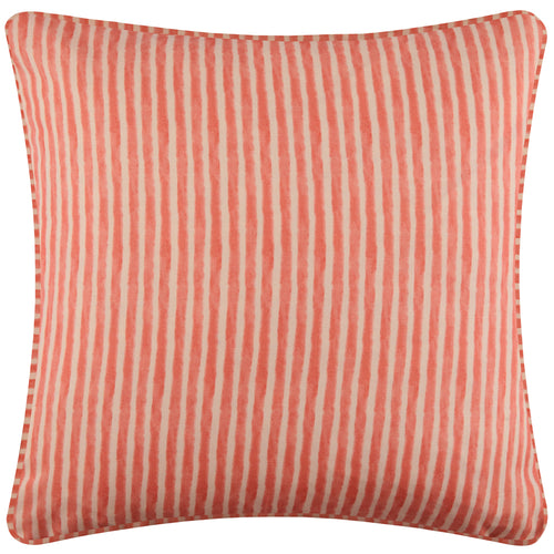 Floral Red Cushions - Poppy Printed Outdoor Polyester Filled Cushion Red Voyage Maison