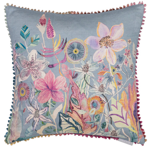 Voyage Maison Primrose Printed Feather Cushion in Wisteria