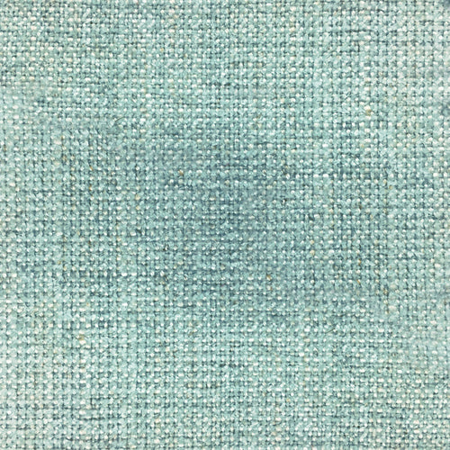 Plain Green Fabric - Quito Textured Woven Fabric (By The Metre) Teal Voyage Maison
