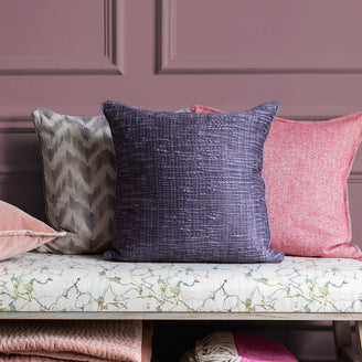 Aubergine cushion cheap