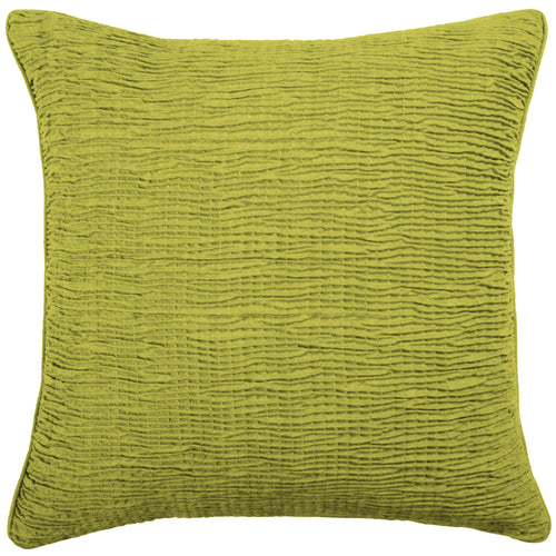 Additions Rainfall Embroidered Feather Cushion in Citrus