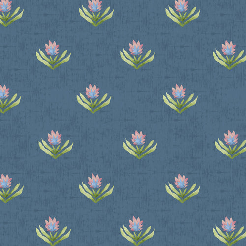  Samples - Raja  Wallpaper Sample Denim Voyage Maison