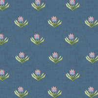  Samples - Raja  Wallpaper Sample Denim Voyage Maison