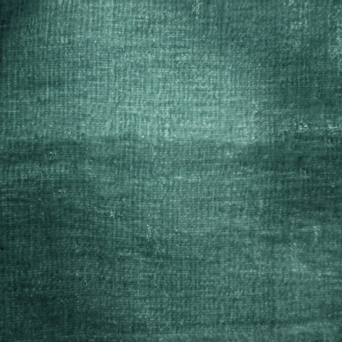 Plain Green Fabric - Rimini Plain Velvet Fabric (By The Metre) Azure Voyage Maison