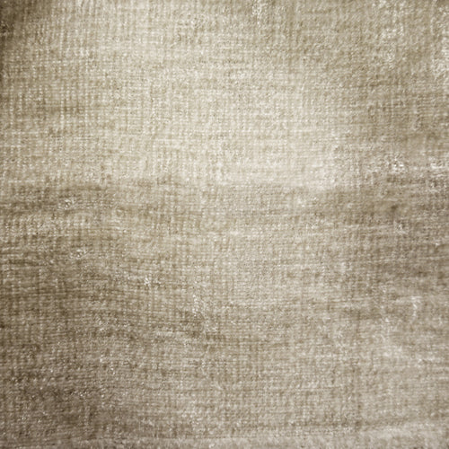 Plain Beige Fabric - Rimini Plain Velvet Fabric (By The Metre) Natural Voyage Maison
