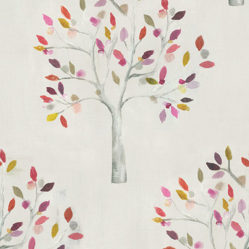 Floral Red Wallpaper - Rinjani  1.4m Wide Width Wallpaper (By The Metre) Autumn Voyage Maison